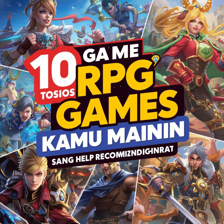 10 Game RPG Android yang Wajib Kamu Mainkan