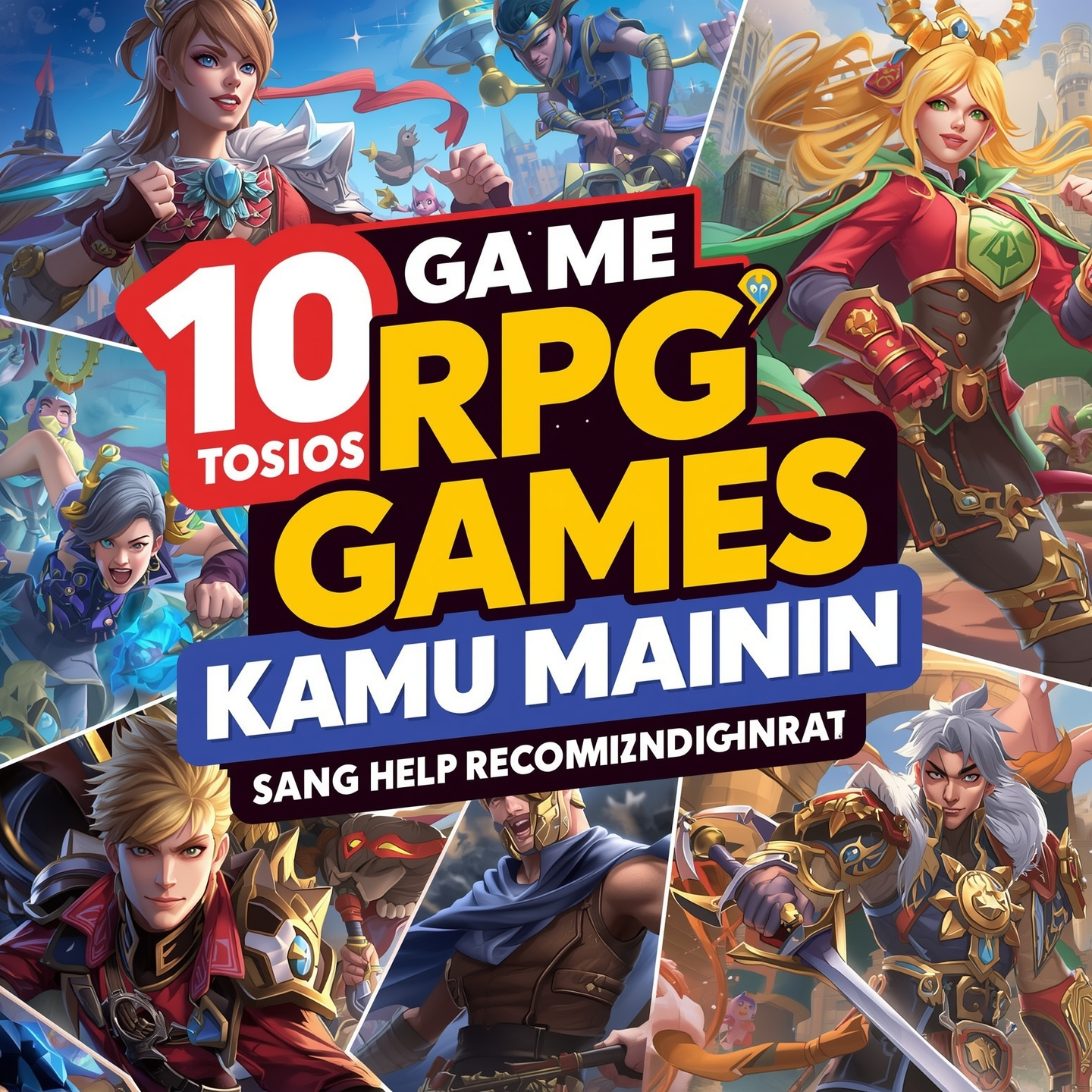 10 Game RPG Android yang Wajib Kamu Mainkan
