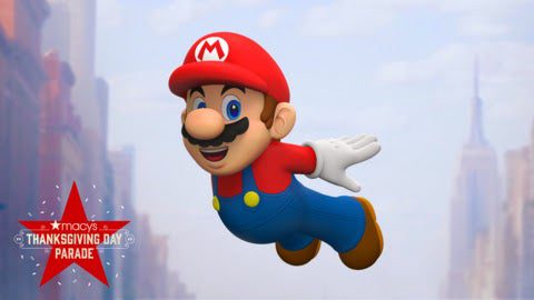 Mario Thanksgiving Parade Debut Spesial: Balon Rayakan 40 Tahun Super Mario Bros